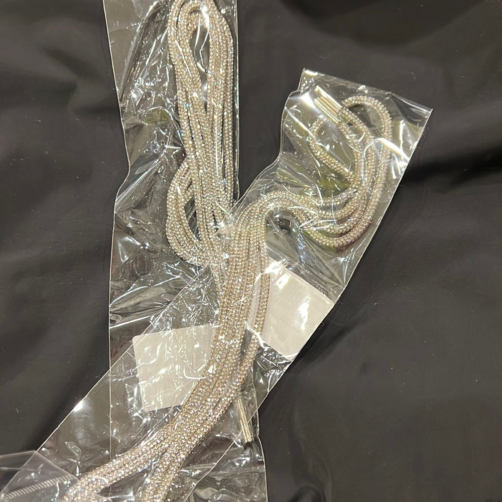 Set of Rhinestone Shoelaces